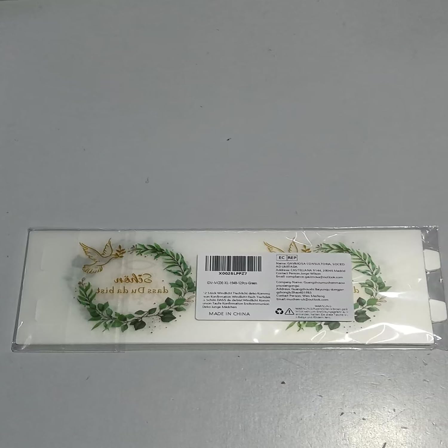 Pack of 12 Lantern Table Light Decoration Communion Confirmation Lantern Fish Table Decoration Beautiful That You Are Lantern Communion Christening Confirmation First Communion Decoration Boy Girl