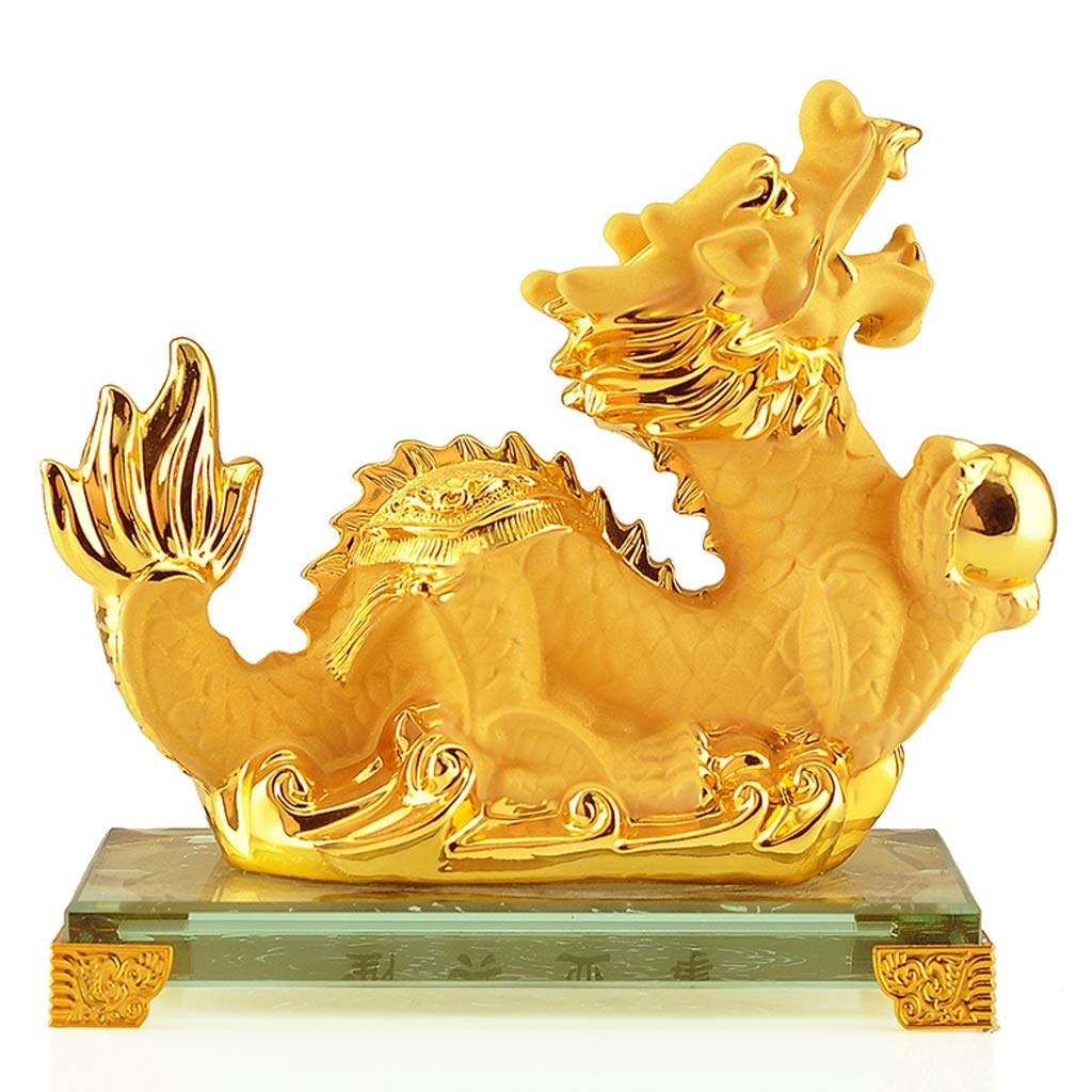 Statua cinese del feng shui scultura Feng Shui Kylin Ricchezza Prosperità Statua Decorazione della casa Regalo, Attira ricchezza e buona fortuna Feng Shui Decor Artigianato Accessori per la casa Sta