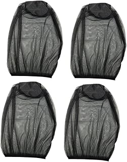 FRCOLOR 4Piezas Protección Facial Unisex Abejas y Actividades Color Negro