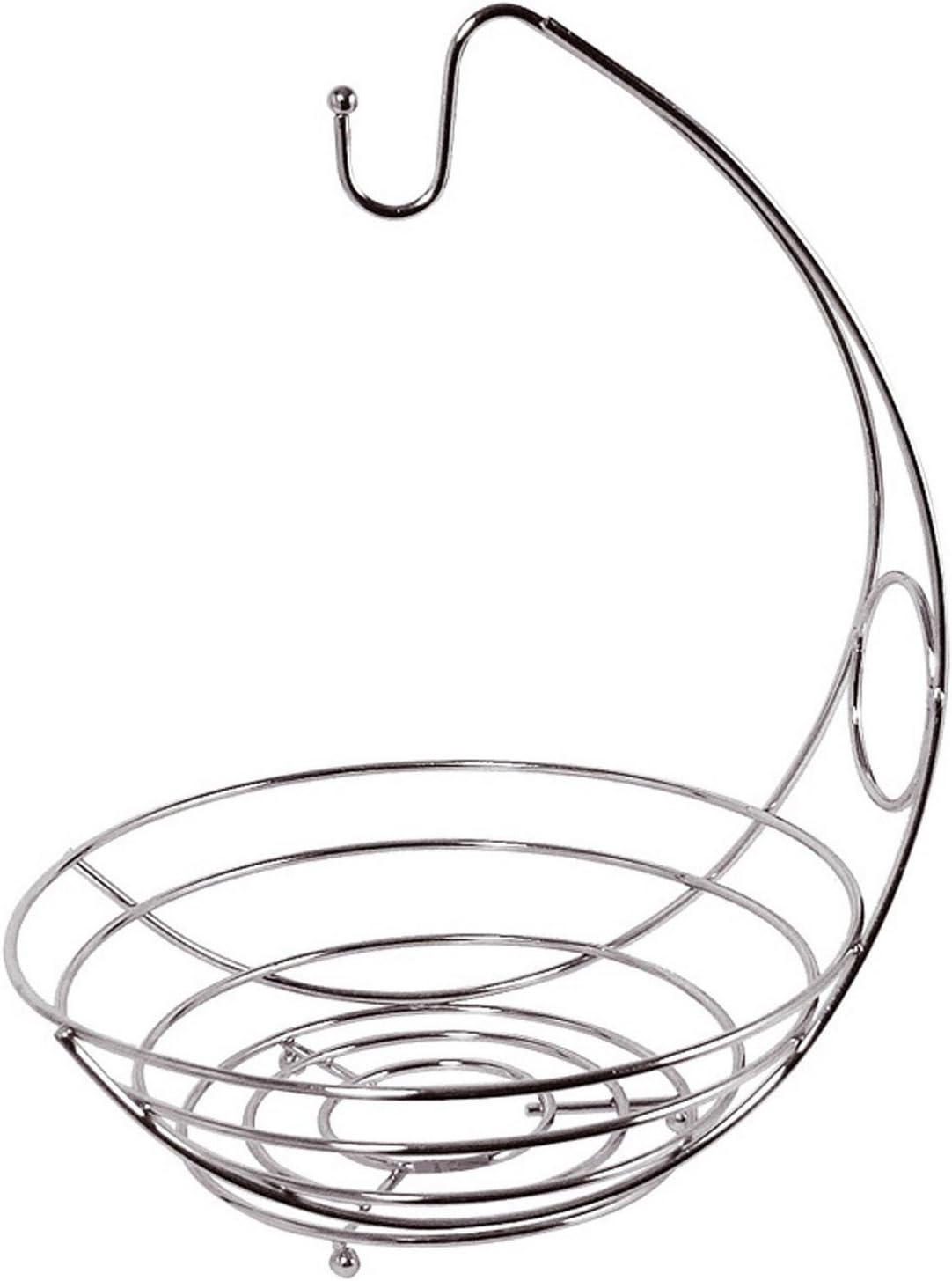 Premier Housewares 509514 Fruit Bowl with Banana Hook Fruit Basket