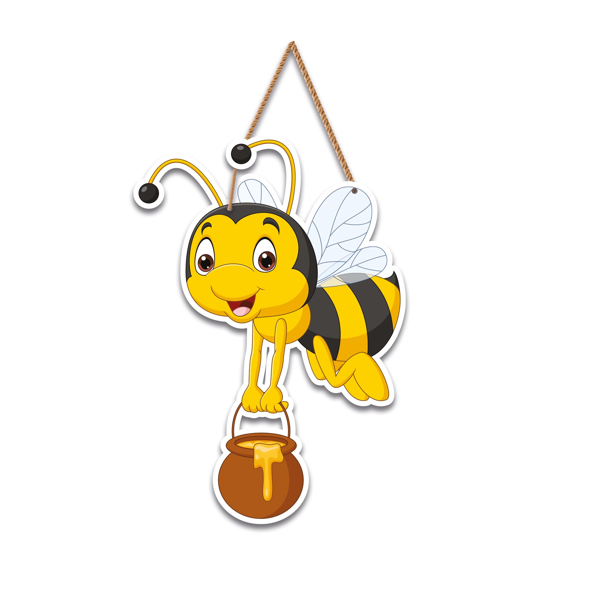 IT2MMDF Wall Hanging For Home Décor For Living Room Bedroom Office | Sheet 3mm | HD Quality Print | Laser Cut | Size: 14 X 7 Inches | IW29