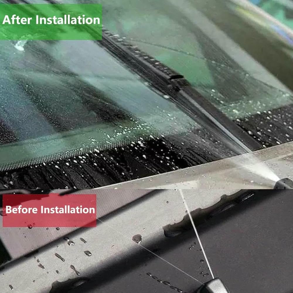 Car Front Windshield Washer Jet Wiper Nozzles Replacement for Camry 2007-2011