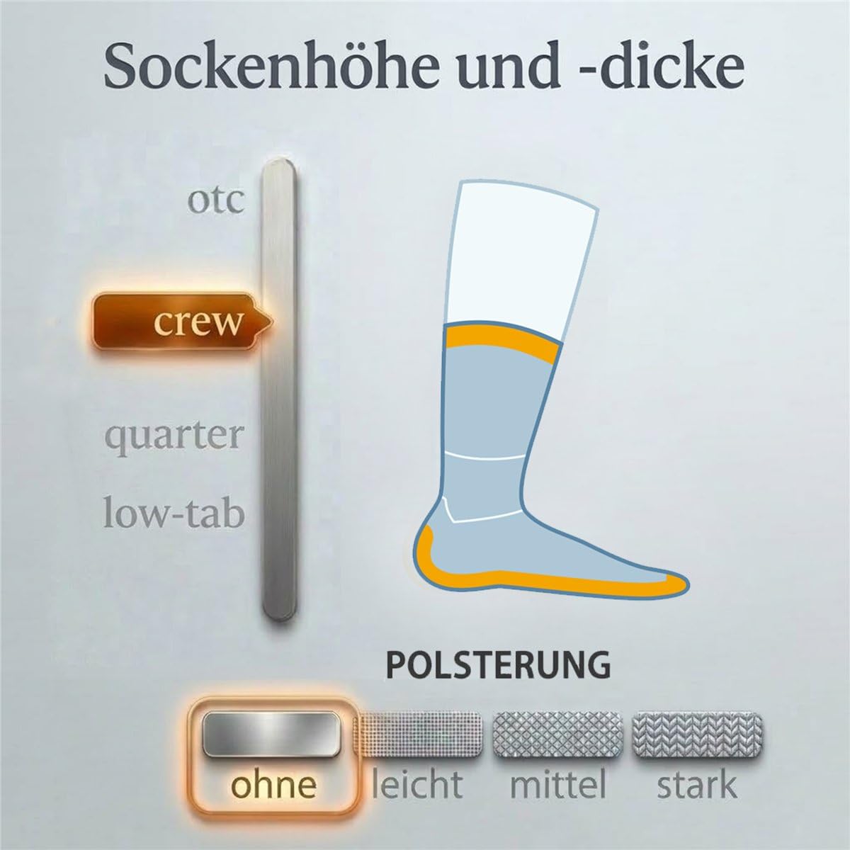 Wrightsock - 1 Paar Herren/Damen Profi Sportsocke, Laufsocke, Modell Coolmesh II, Anti-Blasen-System, doppellagig, Crew (wadenhoch)