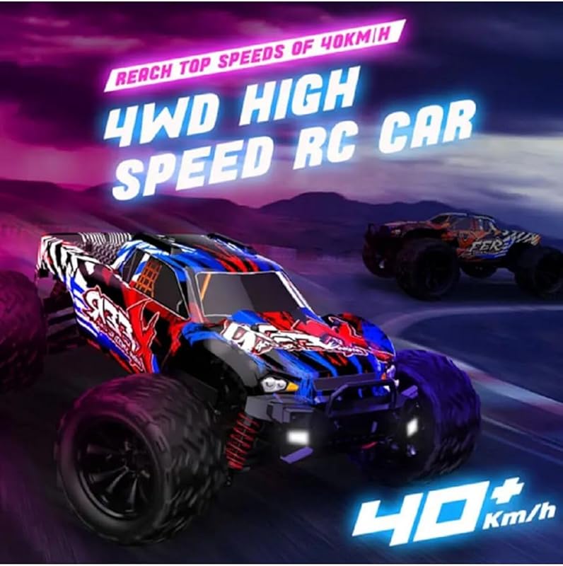Uzaktan Kumandalı Araba 4WD RC Car, Çift Motor, 40+ Km/h, Çok Renkli