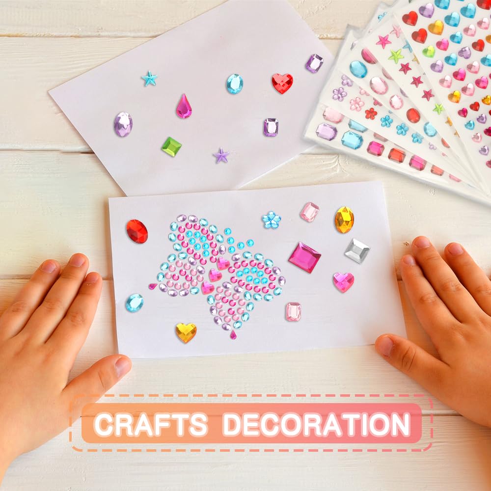 2310 Pezzi Brillantini Adesivi per Viso, 14 Fogli Strass Adesivi per Viso Brillantini Occhi Brillantini per Decorazioni Strass Adesivi per Decorazioni, Corpo, Festival e Decorazioni Nail Art