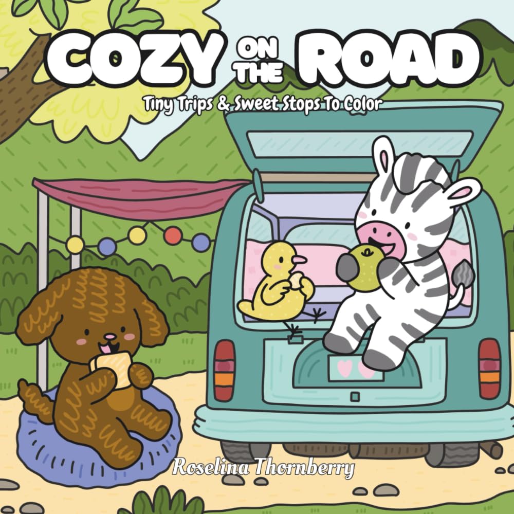 Cozy On The Road: Tiny Trips & Sweet Stops To Color