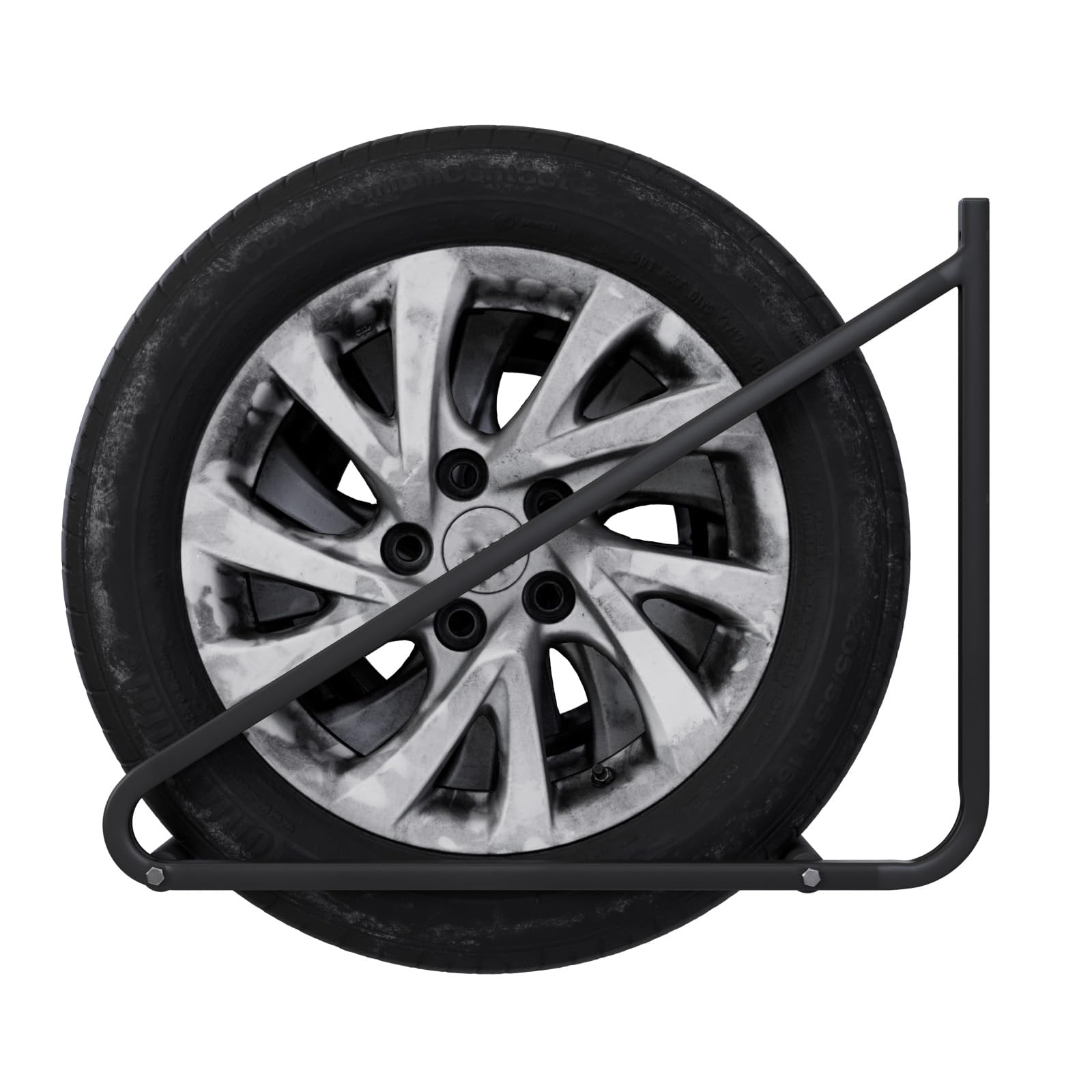 QLS Soporte de pared para neumáticos, 91 cm