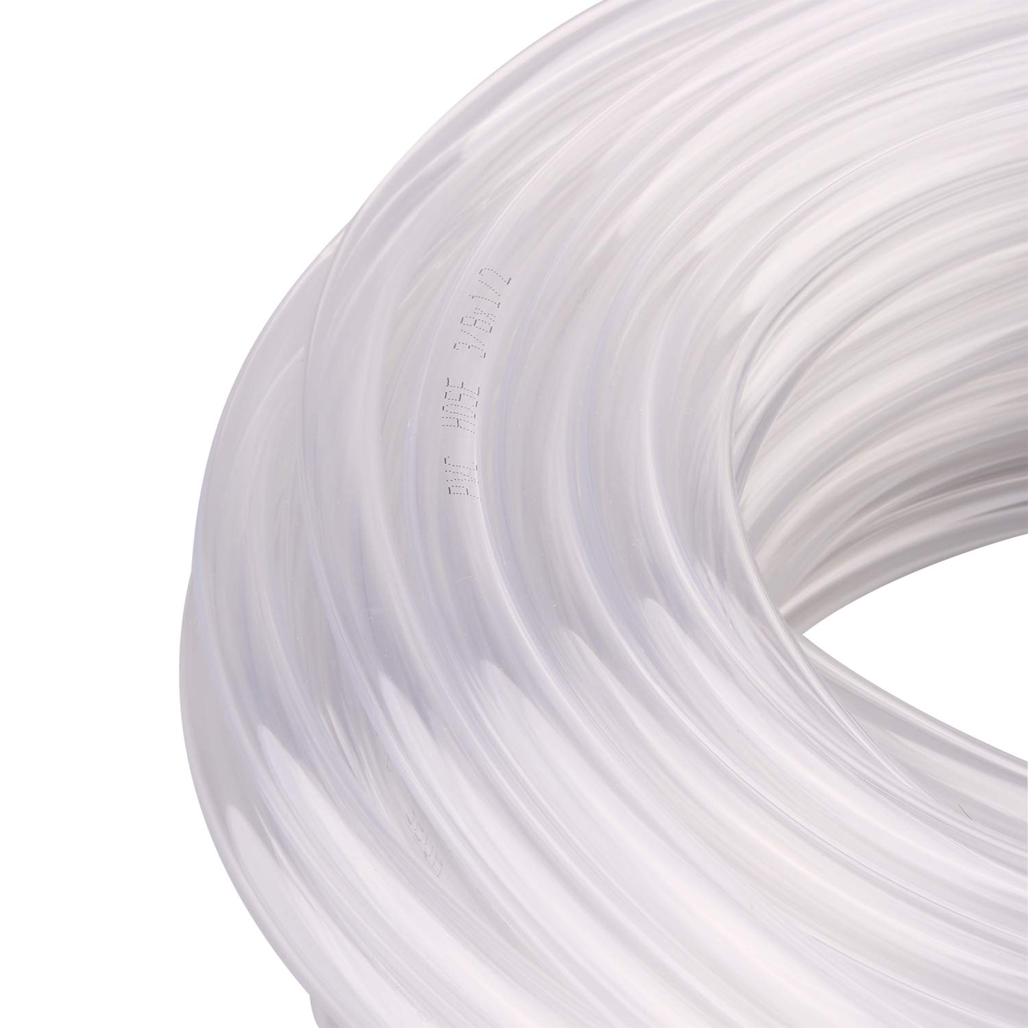 DERNORD PVC Tubing 3/8"ID X 1/2"OD Flexible Clear Vinyl Hose 100 Feet for Food Grade
