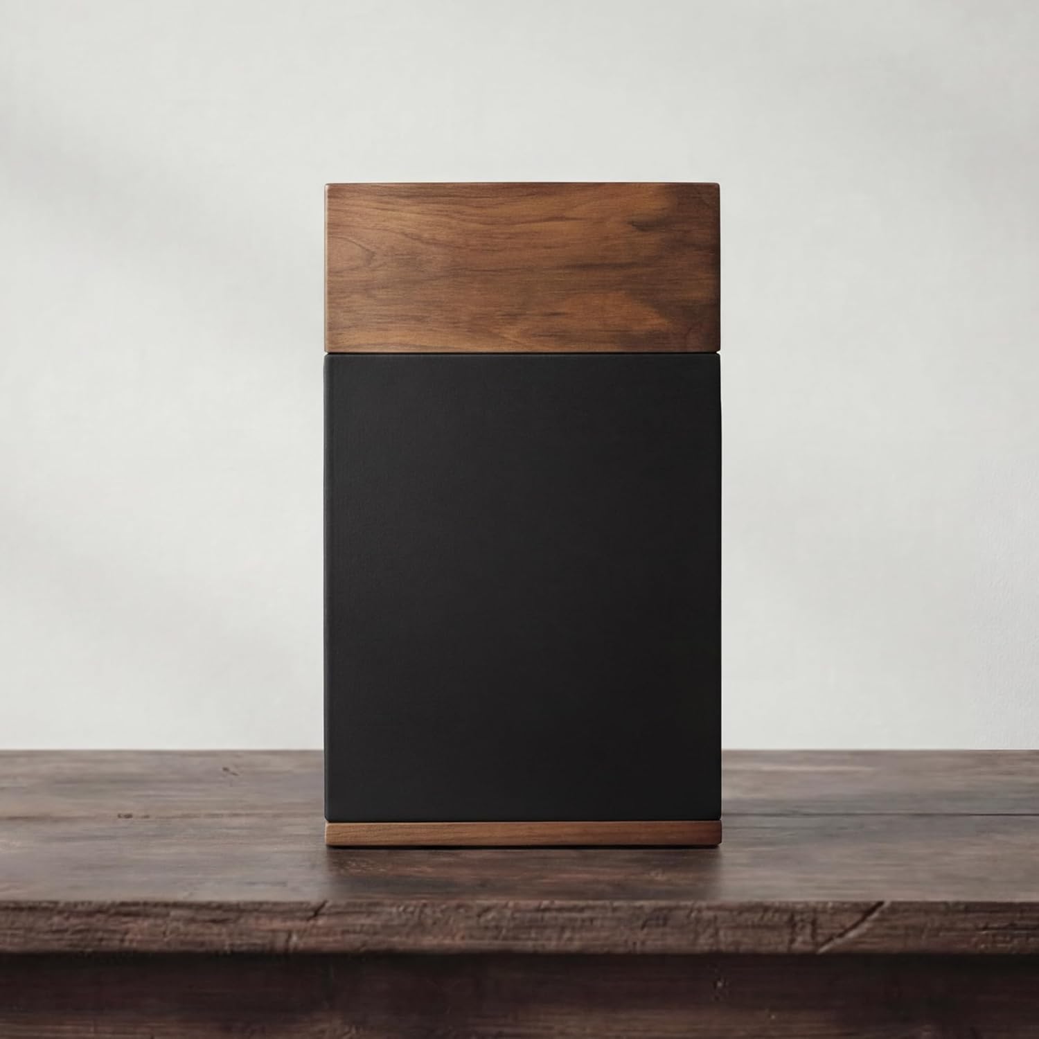 AspenStudio Black Walnut Wooden Cremation Urn for Adult Human Ashes Handcrafted Urn by Aspen Studio - Image 8