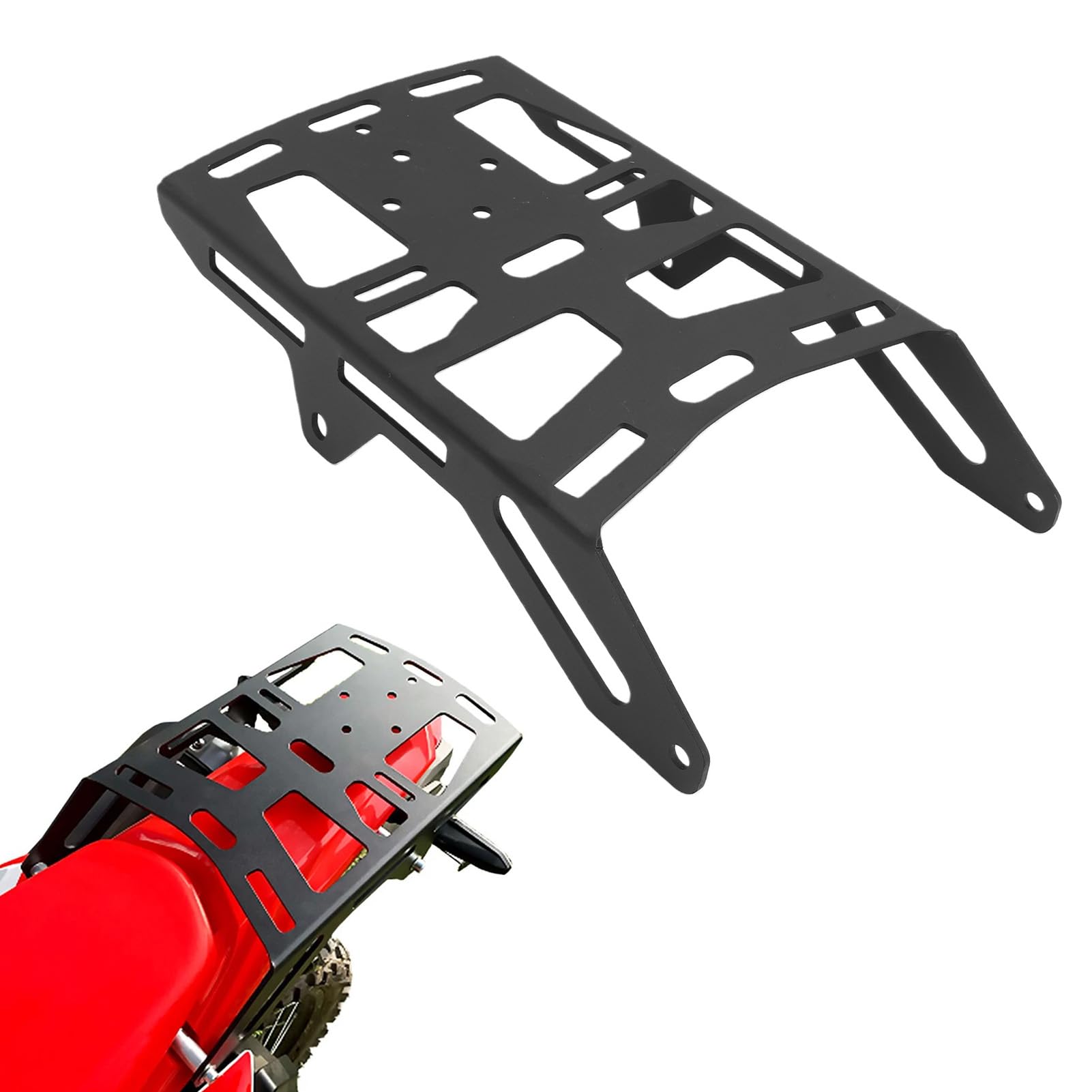 KIMISS Bagażnik Motocyklowy, CRF300L 2021-2025, Aluminium Alloy