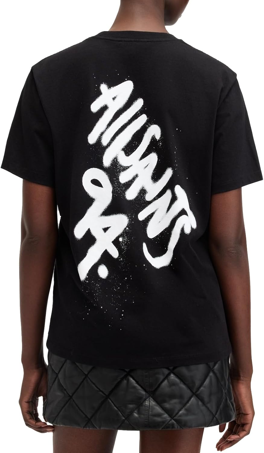 AllSaints Women's Spray Bf Tee - Image 4