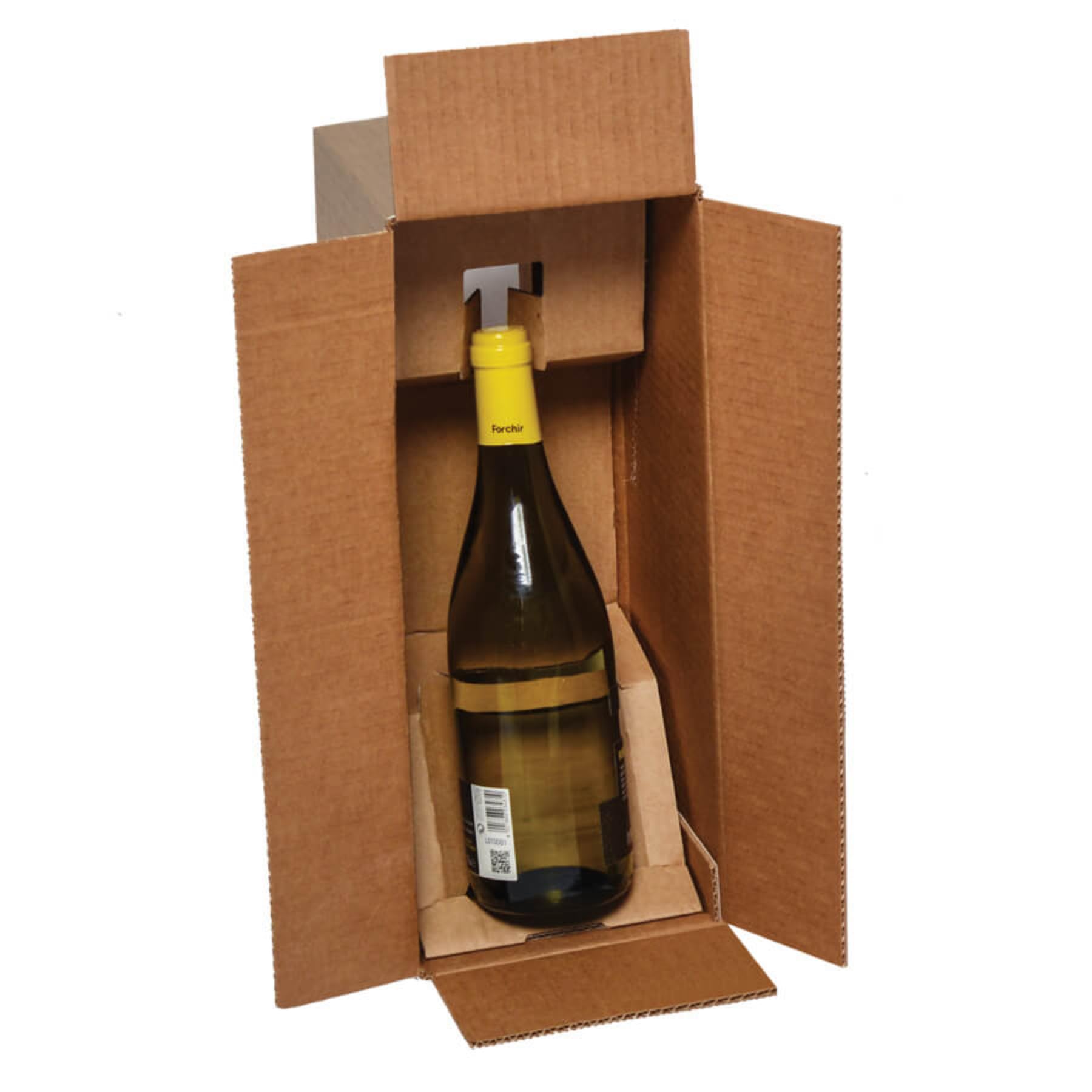 Emballage pour vin et champagne Blasetti pour expédier vos bouteilles cadeaux en carton kraft