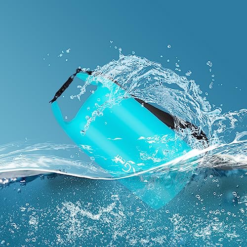 Image of OMGear Waterproof Dry Bag Backpack Phone Pouch 40L /30L /20L /10L /5L Floating Dry Sack for Kayaking Boating Outdoors Activities