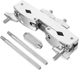 SUPVOX 1 Conjunto De Acessórios Do Kit De Bateria Bumbo Suporte De Cowbell Grampo De Bateria De Cowbell Montagem De Cowbell Bateria Instrumento De Música Parte De Montagem De Bateria