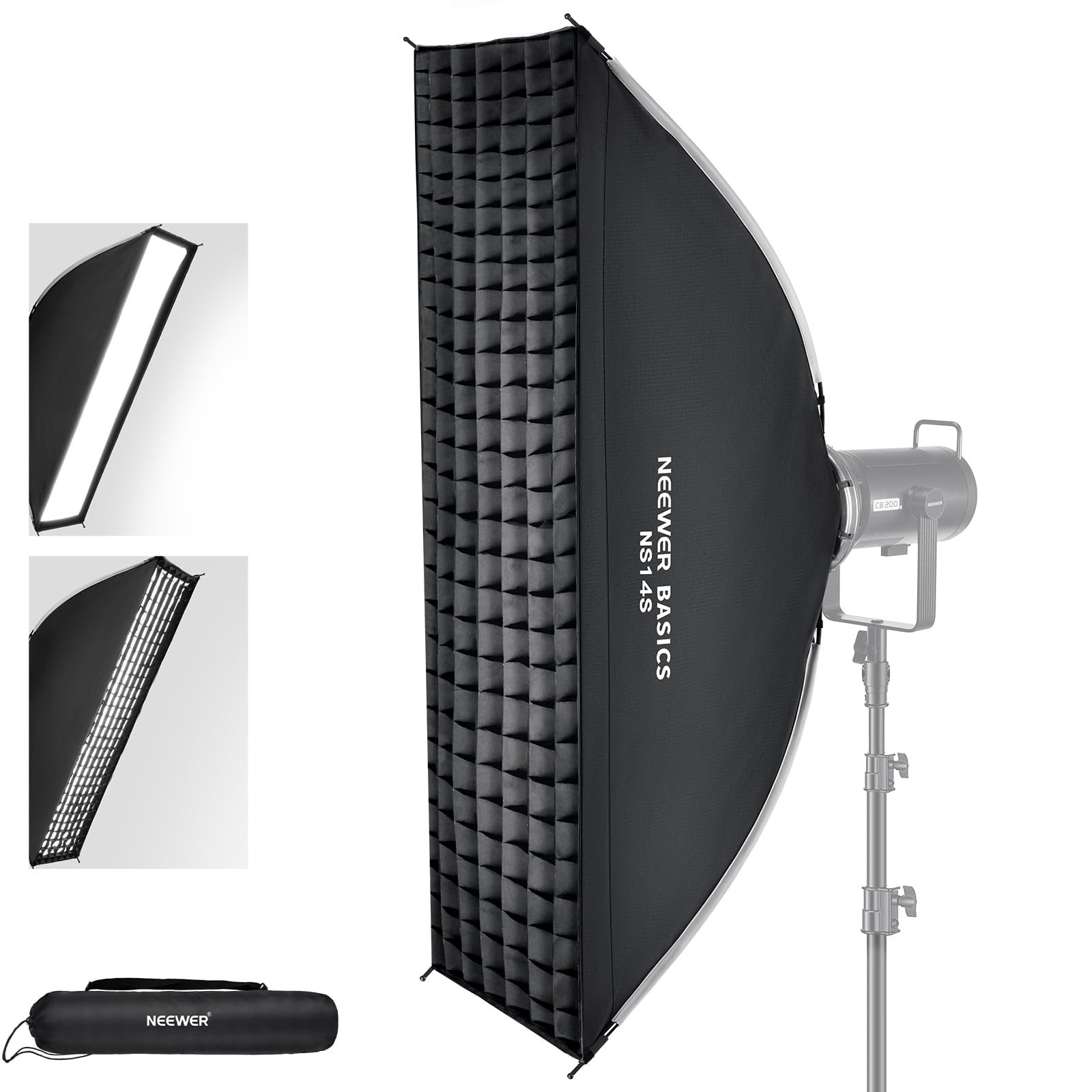 NEEWER Basics Kit Softbox Rectangulaire