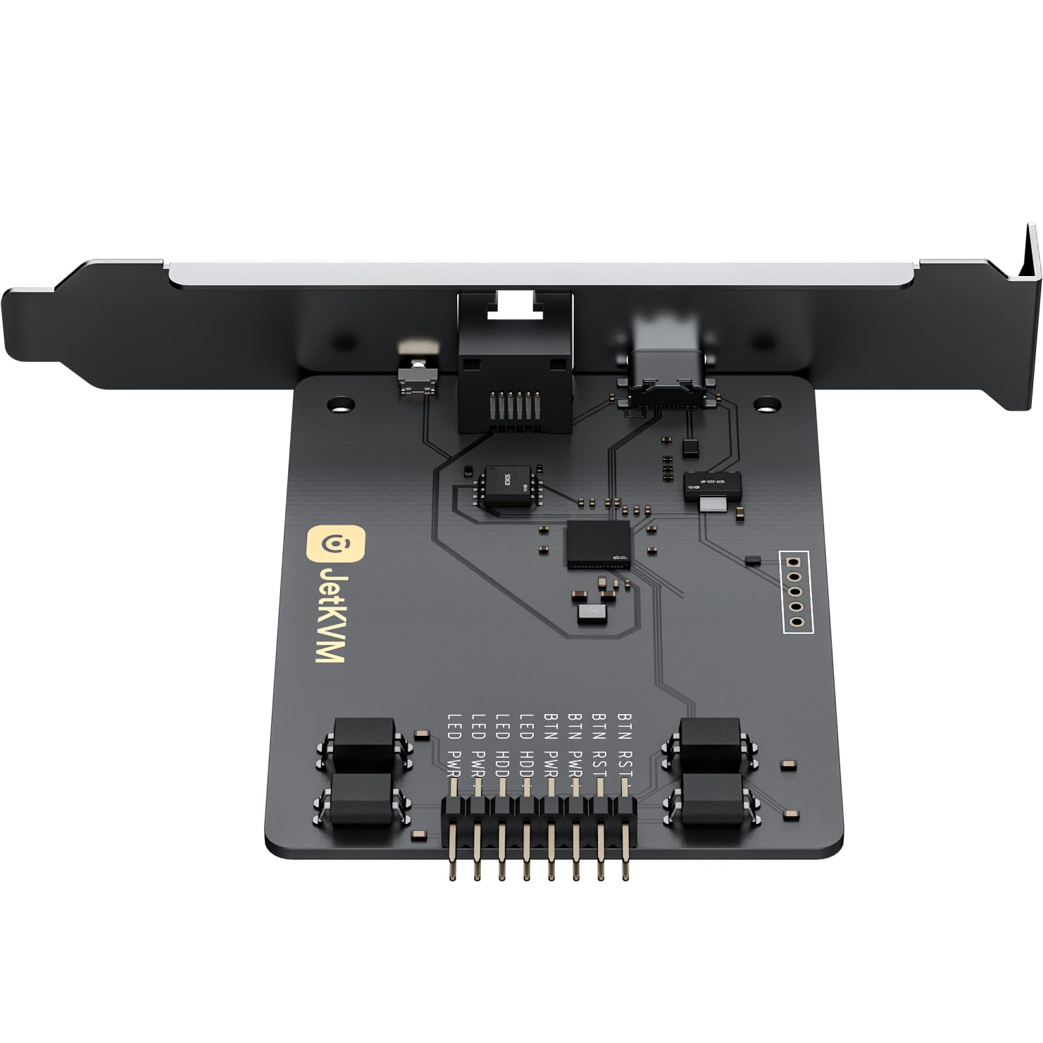 JetKVM Scheda di estensione ATX KVM Over IP, scheda di controllo della potenza ATX - solo per accessori Jet KVM Boot da arresto, recupero crash