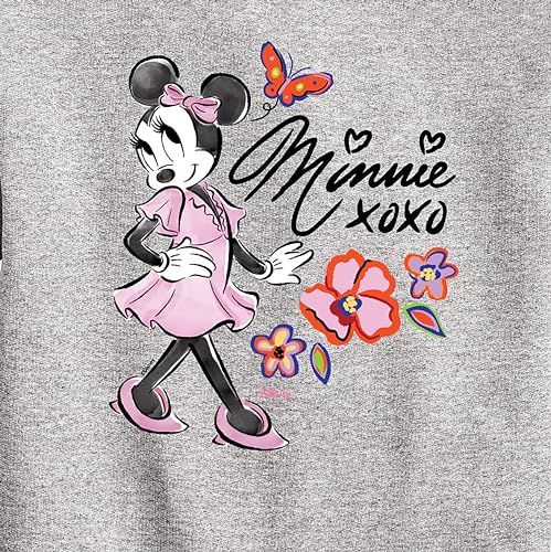 Disney - Minnie Mouse - Toddler & Youth Crewneck Fleece Sweatshirt3