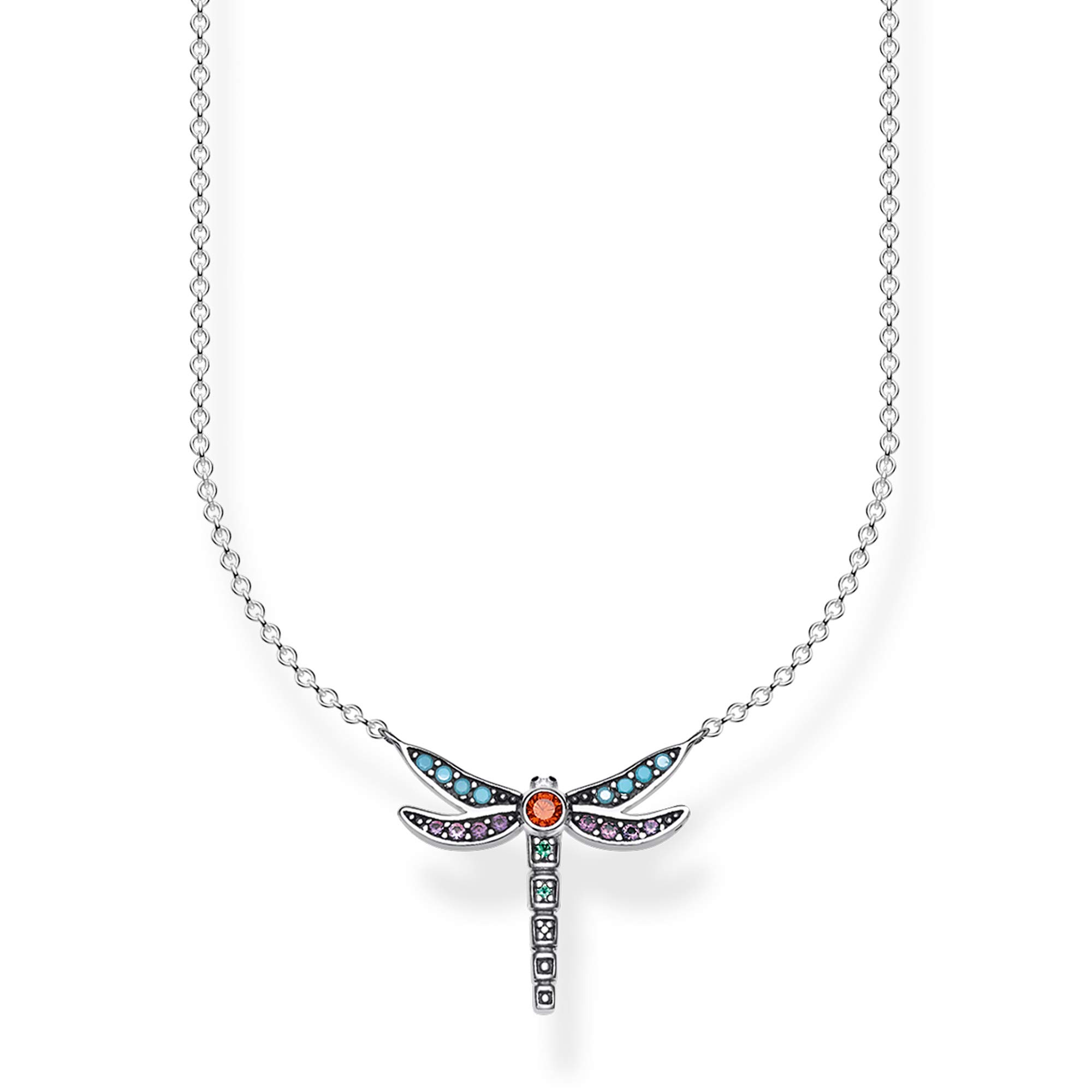 THOMAS SABO Kette Libelle klein 925 Sterling Silber KE1837