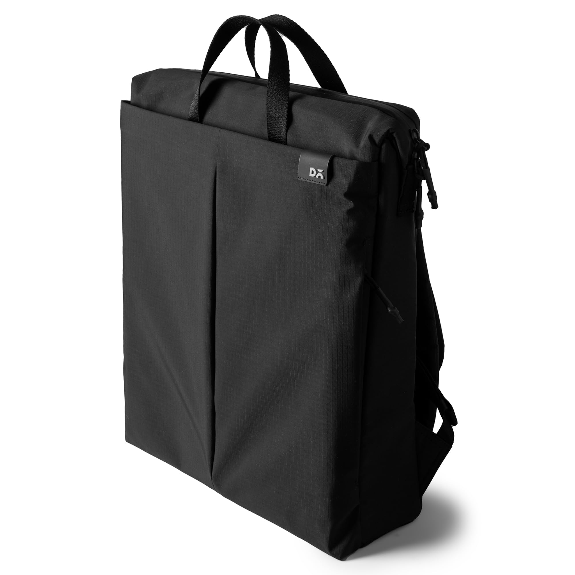 DailyObjects Backpack Ultra Light Office/Travel Laptop Backpack for Men & Women with 15inch Compartment, Water-Repellent, MultiPocket, Bottle Holders with Trolley Strap Black — Amazon image 15
