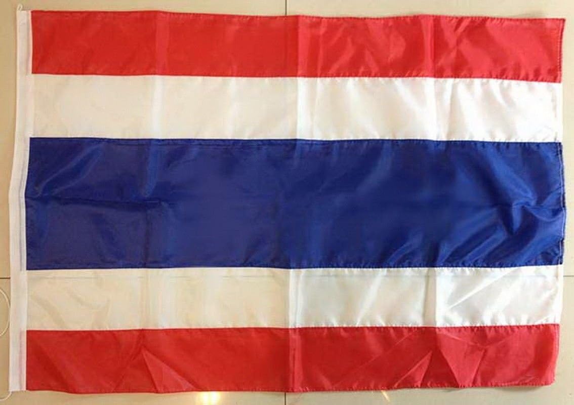 panothai M Size 60x90 cm Best of Thai Flag 100% Polyester Kingdom of Thailand (Thai Flag)