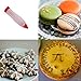 yueton Pack of 2 Silicone Food Writing Pen Cake Cookie Cream Pastry Chocolate Decorating Pen DIY Personalized Cake