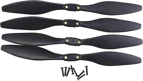 12PCS Propeller for HS720 HS720E Folding Four-axis Aircraft Blade Aerial Photography Brushless RC Drone Accessories