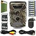 Produktbild Wildkamera Jagdkamera 1080P Full HD Fotofalle 90° Breite Vision 20 M Weitwinkel Nachtsicht Deutsche Anleitung inkl. 2x 16GB Speicherkarten und Batterien Fotofalle / Überwachungskamera 12 MP LABT
