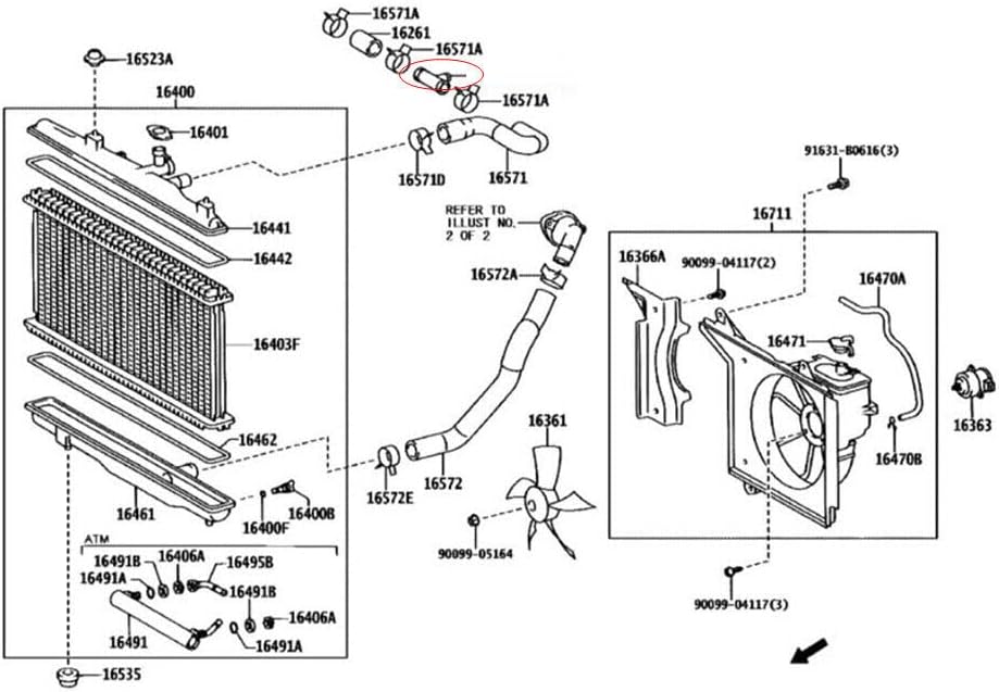 Engine Cylinder Head Radiator Water Outlet Tee Pipe Fit for Toyota Camry 2006-2011