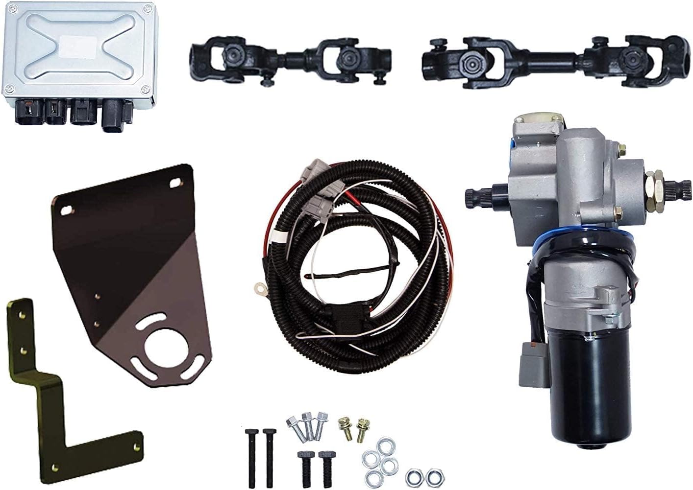 Rugged Front Electric Power Steering Kit for Kawasaki Teryx 800/Teryx4 750/800, is A Bolt-on System, Gets Rid of Wheel Jerk/Bump Steer When Navigating Rough Terrains