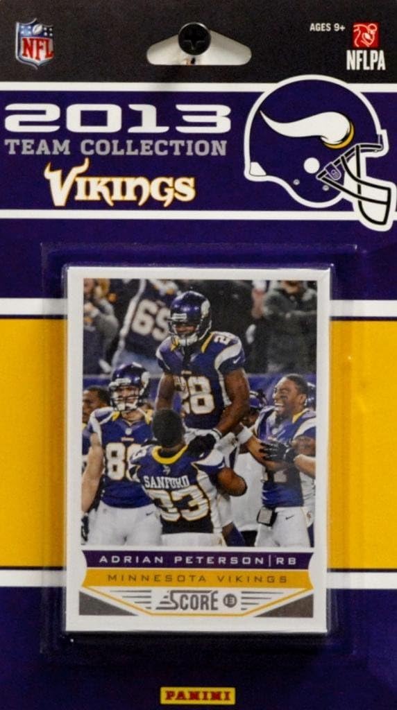 Minnesota Vikings 2013 Score Factory Sealed 11 Card Team Set with Cordarrelle