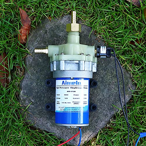 Image of Self Priming Water Pump,12V Water Pressure Diaphragm Pump for RV agriculture, industry, RV, shipbuilding and other fields (5800)