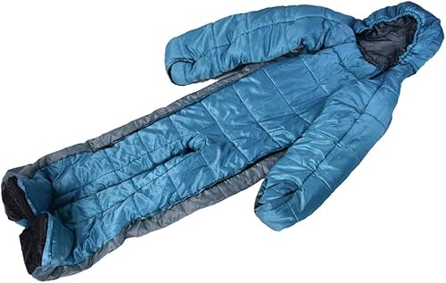 Wing Enterprises - Saco de dormir para adultos, ideal para camping, de pie, 3 temporadas, de cuerpo completo, para viajes al aire libre, senderismo,