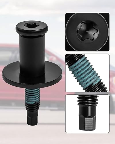 Miniatura 5 de Kit de pernos de bloqueo para puerta trasera compatible con Ford F150 F250 F350 F450 F550 Super Duty 1997-2016 Explorer Sport Trac 2001-2005