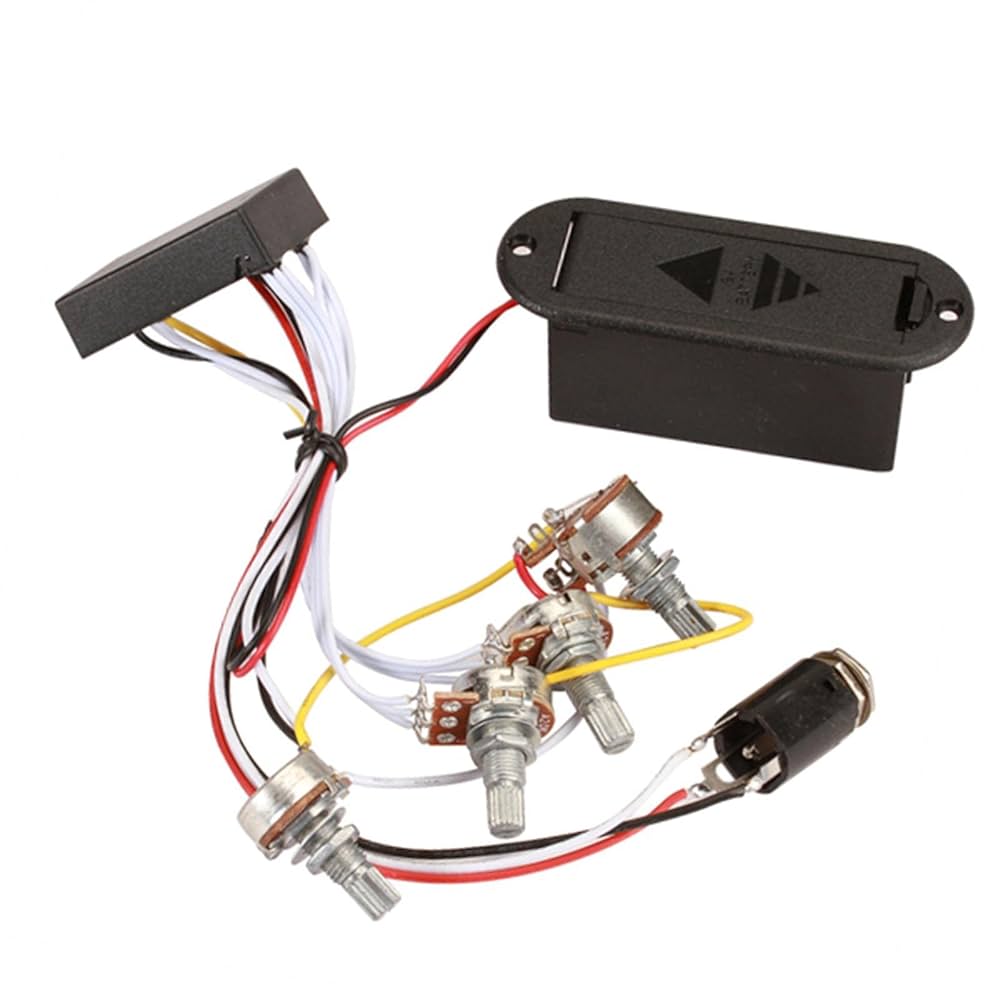 BNF® 2-Band Eq Preamp Circuit For Active Bass Pickup