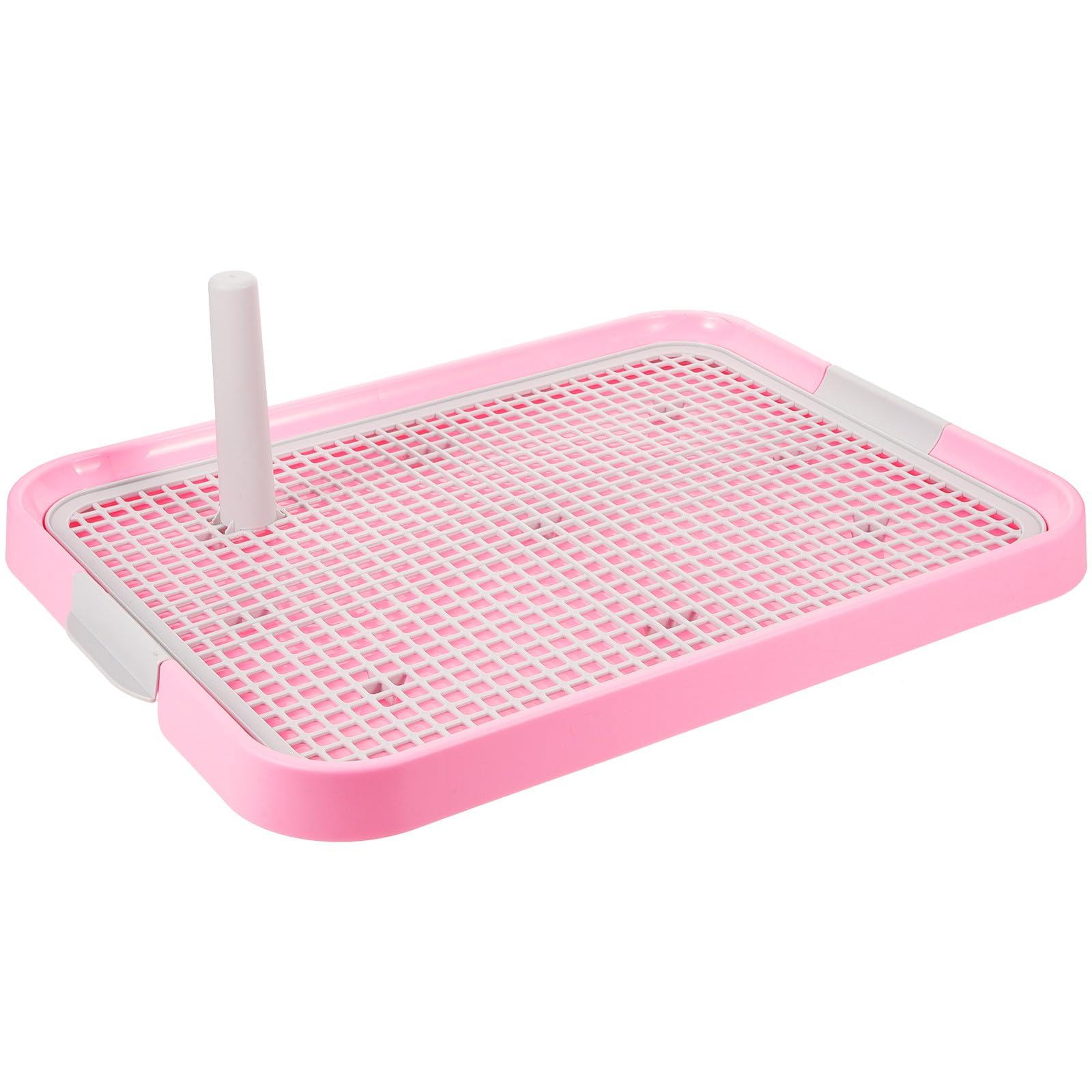 Toilettes pour chiens intérieur avec plateau antidérapant lavable