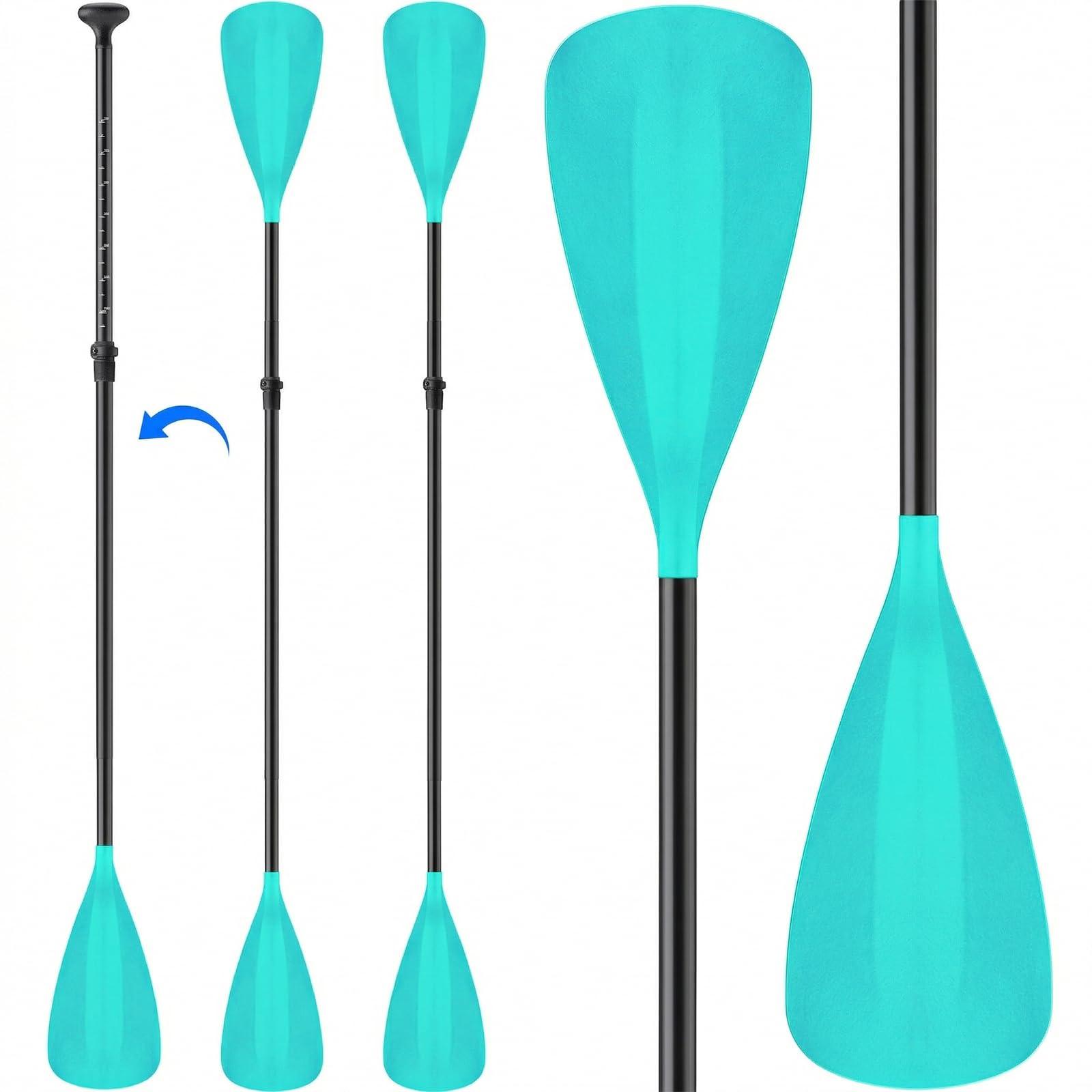 View 1 of ***BLACK**READ NOTES***Seenelling SUP Paddle Board Paddle Set