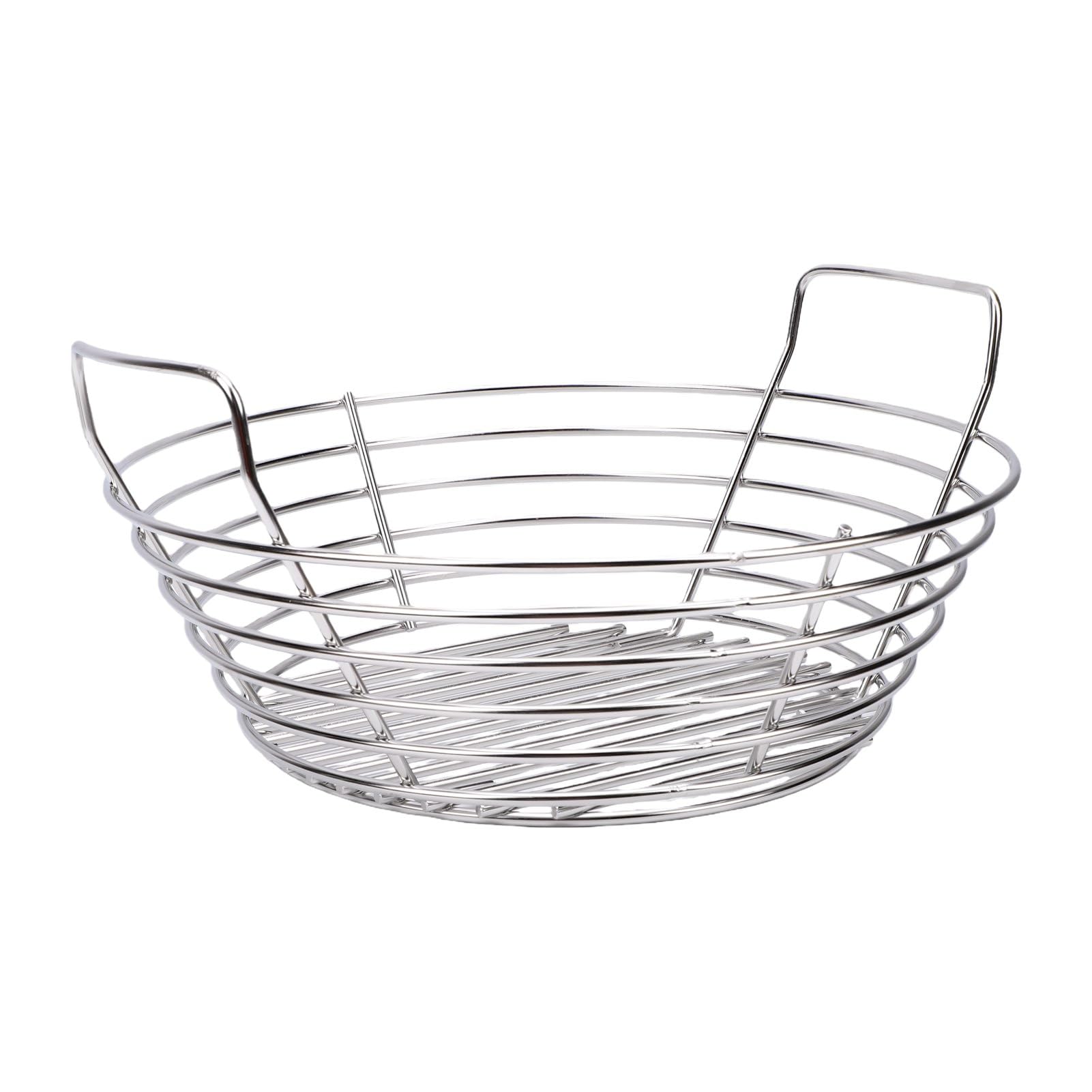 Fdit Cestello per Carbonella in Acciaio Inossidabile 304, Cestino per | Compatibile con Char Griller, Pit Boss e Kamado Joe; Cenere Facile, Calore uniforme.