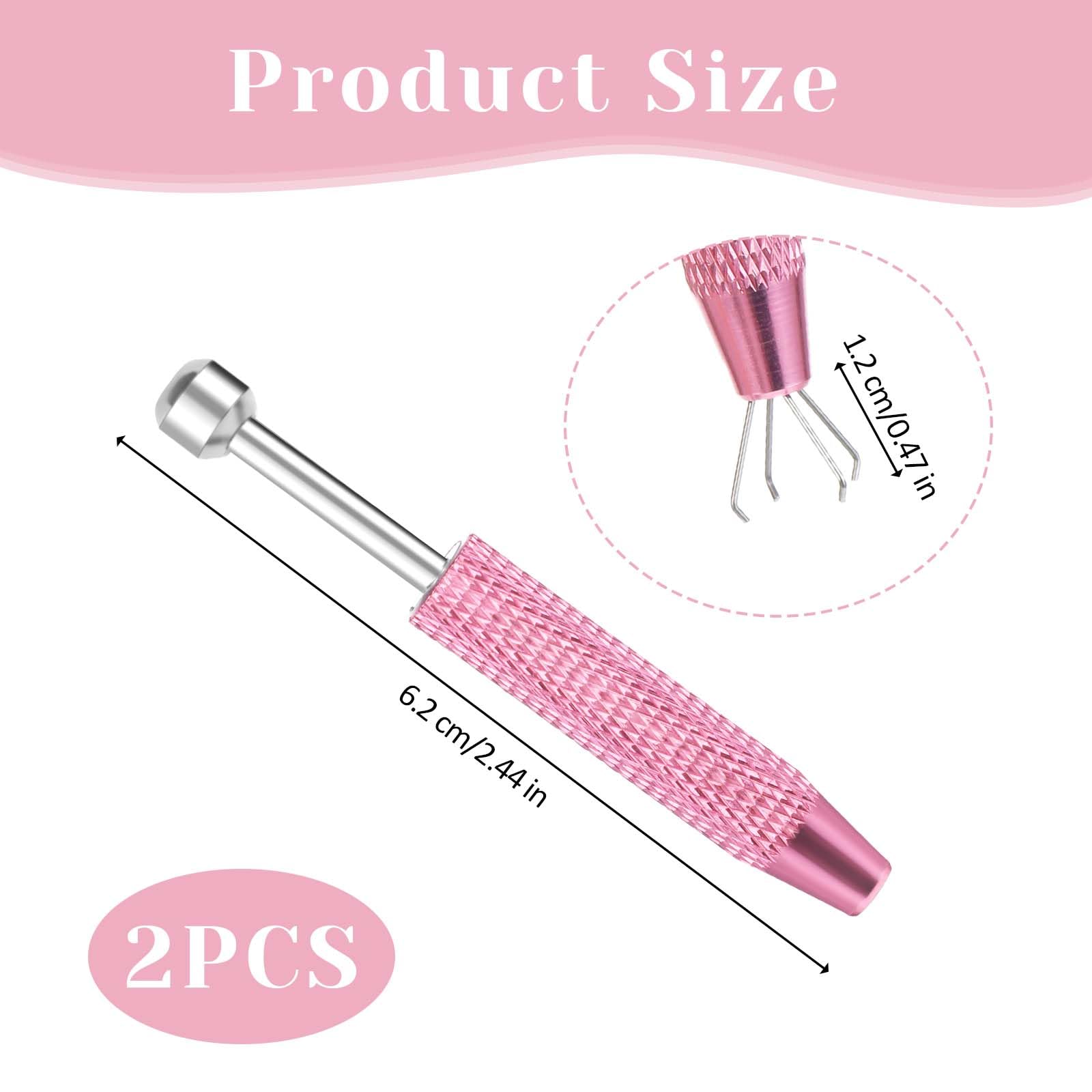 Piercing Ball Grabber Tool, Roestvrij Staal Sieraden Pick-up Tool 4 Pinnen Grabber Voor Kleine Objecten Ic Chip Elektronische Componenten Nagels Klemmen Klein