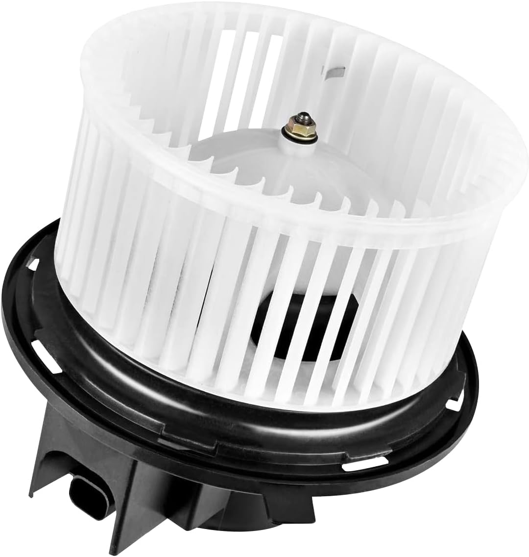 FAERSI A/C Heater Blower Motor with Fan Cage Compatible with Jeep Wrangler 2002-2006, Jeep Liberty 2002-2007 HVAC Blower Motor Assembly Replaces 700154, 5066553AA, 615-00680