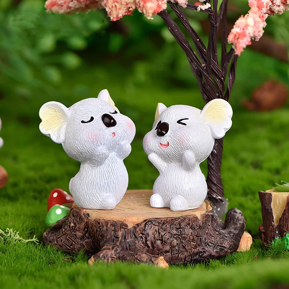 Süße Mini-Bär-Figuren Aus Kunstharz – Perfekt Für DIY, Garten-Deko Oder Als Geschenk