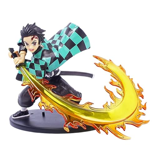 Ksopsdey Mini Figurine Set Anime Cake Topper,Tueur de Démon Anime