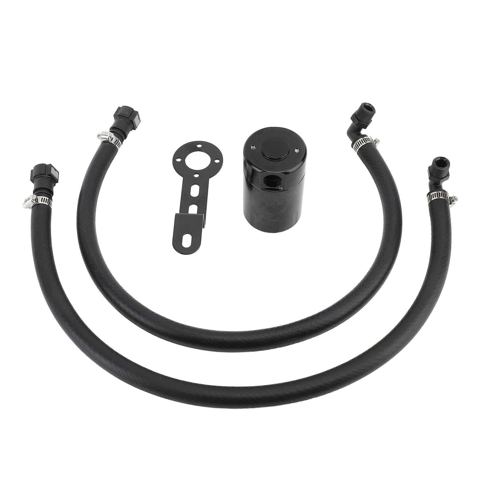Séparateur d'huile et d'air en alliage d'aluminium, capacité de 3 oz, kit de protection du moteur compatible avec les modèles Chevy Silverado 1500 5,3 L 6,2 L 2014 2015 2016 2017