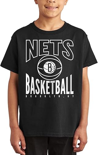 Miniatura 3 de Junk Food NBA Team Basketball - Camiseta de manga corta para niños y niñas con licencia oficial Verde Kelly,Negro -,Verde bosque,marino,Púrpura,Rojo