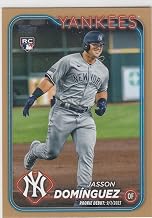 Baseball Trading Card 2024 Topps Update Gold #US175 Jasson Dominguez EX/NM 1446/2024 Yankees