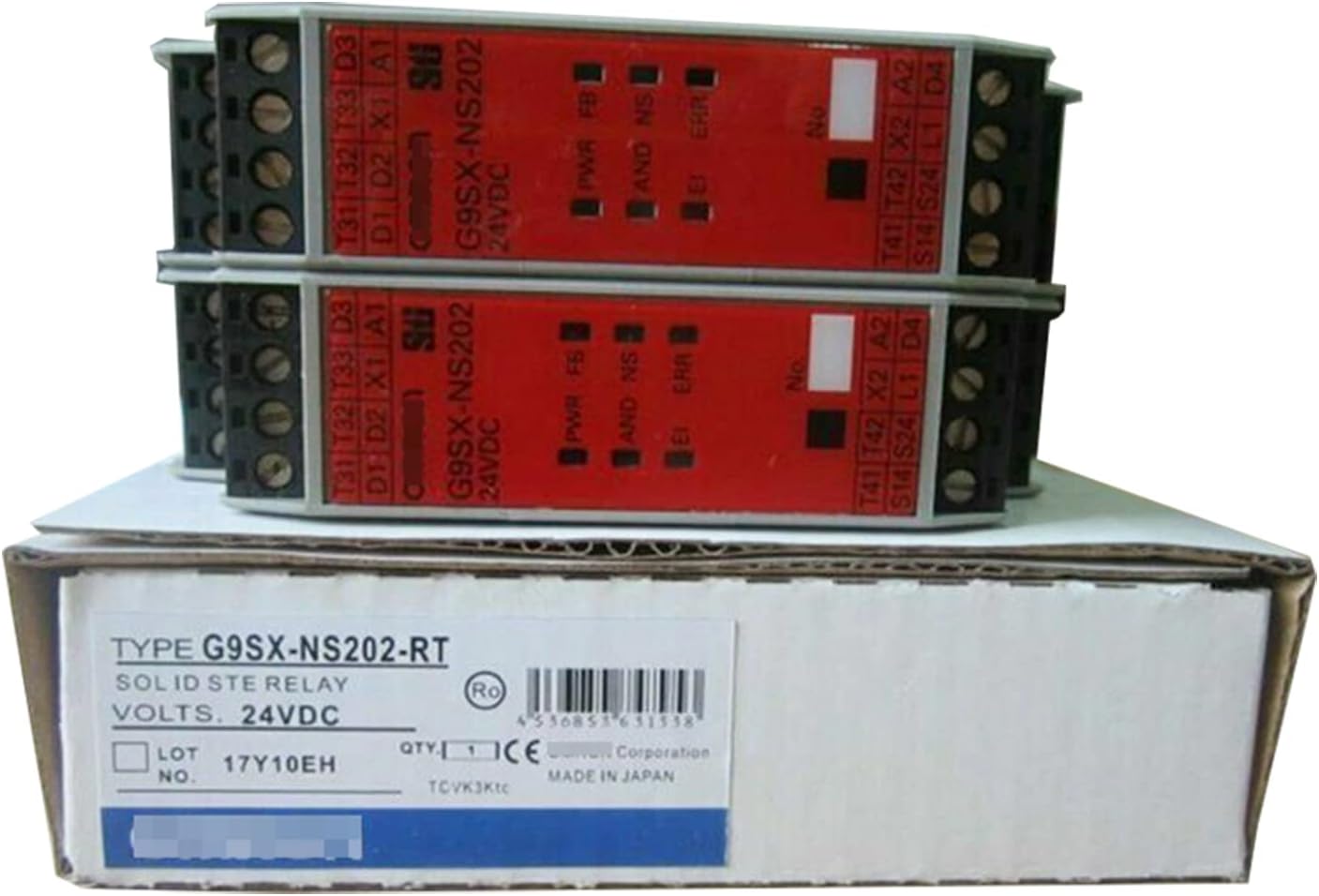 OMROM G9SX-NS202-RT ドアスイッチ G9SX-NS202-RT DC24 | 非接触式ドアスイッチコントローラ G9SX