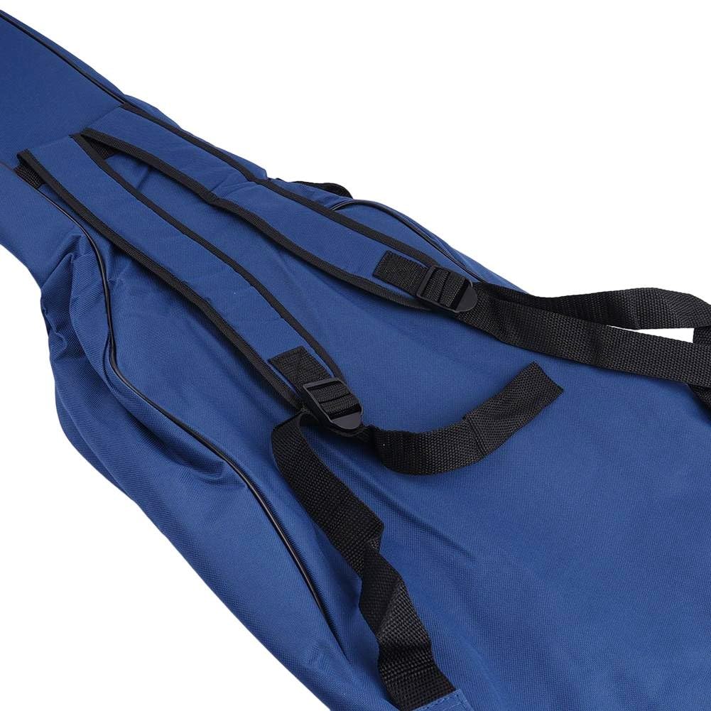 Custodia imbottita per chitarre acustiche e classiche da 104 cm, in nylon Oxford resistente all'acqua, con imbottitura spessa e fodera morbida, compatibile (blu)