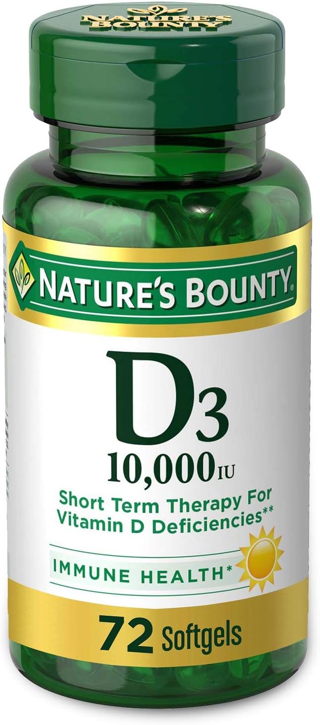 Nature's Bounty Vitamin D for Immune Support and Promotes