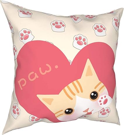 Amazon Co Jp 癒し猫 枕カバー まくらカバー 抱き枕 足枕 クッションカバー キャンプまくら 萌え 癒し系 可愛い ネコ 猫 文房具 おもちゃ 子供 誕生日プレゼント 動物絵文字 ニャンニャン ネコパンチ 低反発 肩こり解消 安眠 イビキ防止 妊娠 防臭 抗菌 家庭用 贈り物