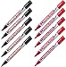 Produktbild Edding Wäschemarker 8040 (Kombi-Set: 5 × Schwarz + 5 × Rot)