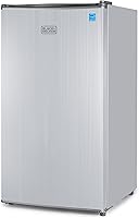 Vista 1 de BLACK+DECKER Refrigerador compacto de 3.2 pies cúbicos, refrigerador pequeño ENERGY STAR, mini refrigerador de una sola puerta con compartimento